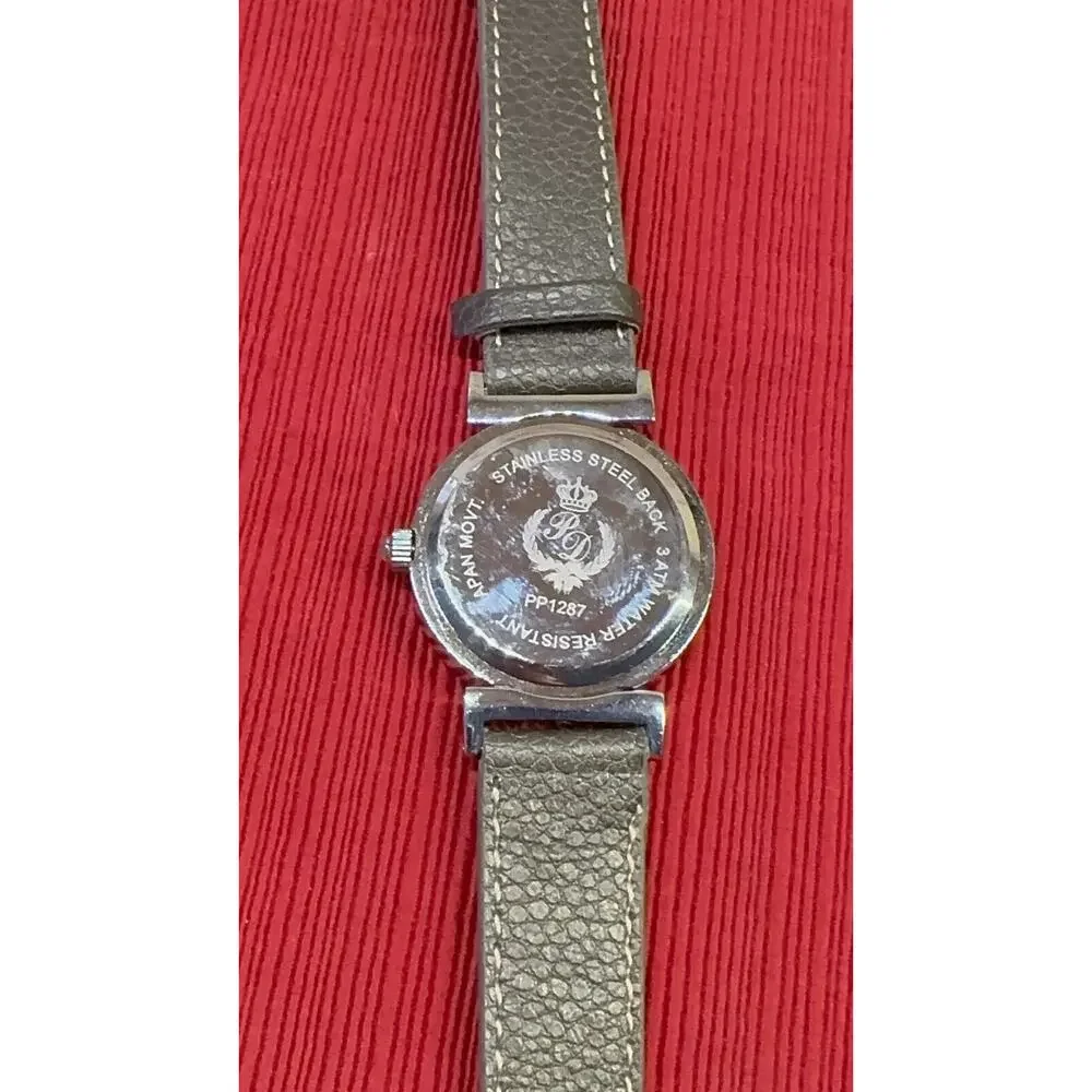 Premier Designs PP1287 Women's Watch 35mm w/Brown‎ & Green Reversible Band